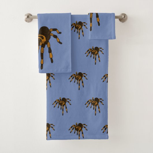 Tarantula spin bad handdoek (Insitu)
