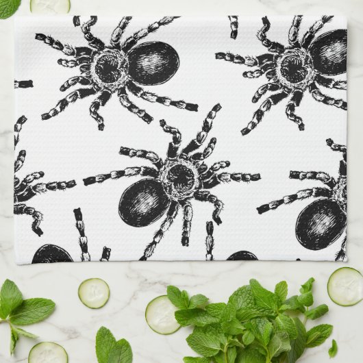 Tarantula Theedoek (Gevouwen)