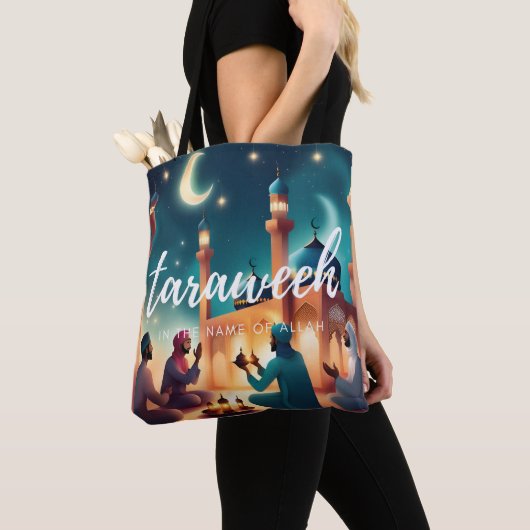 Taraweeh Quran Canvas tas (Dichtbij)
