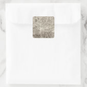 Tarbes Vierkante Sticker (Tas)