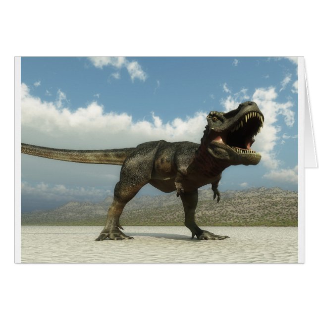 Tarbosaurus (Devant horizontal)