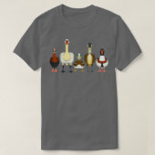 Tardigrade Design Ducks T-shirt (Design voorkant)