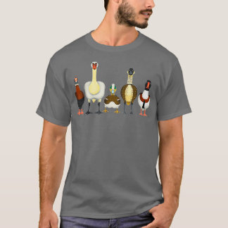 Tardigrade Design Ducks T-shirt