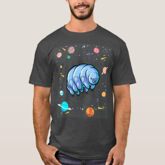 Tardigrade in Space Microbiologist Science Premium T-shirt