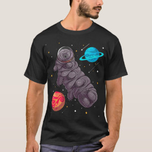 Tardigrade in Space Water Beer Astronaut Microbiol T-shirt