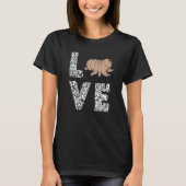 Tardigrade Love Science Microbiology Water Beer T-shirt (Voorkant)