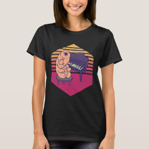 Tardigrade Spelen Piano T-shirt