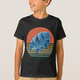 Tardigrade T Retro Microbiologie Gift Water T-shirt