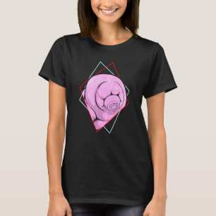 Tardigrade Waterbeer Mos Biggetje Micro Dier Col T-shirt