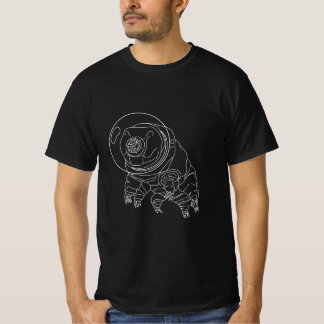 Tardigrade wit t-shirt voor mannen