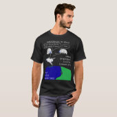 Tardigrades in Space T-shirt (Voorkant volledig)