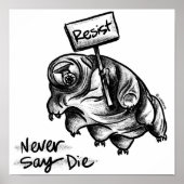 Tardigrase-resistentie Poster (Voorkant)
