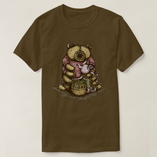 Tardipooh en Moss Piglet T-shirt (Design voorkant)