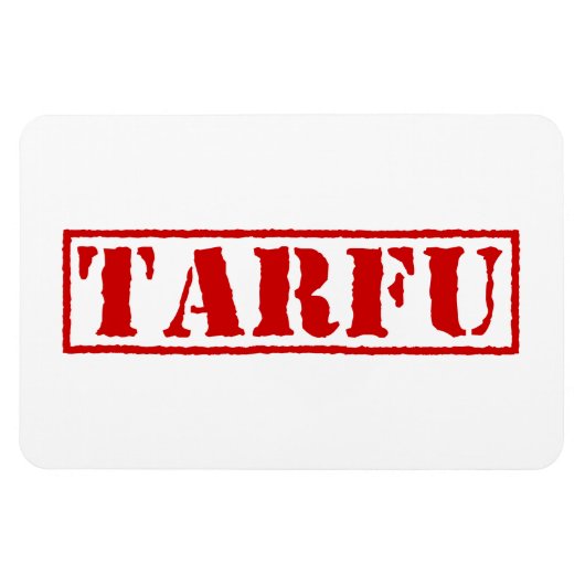 TARFU MAGNEET (Horizontaal)