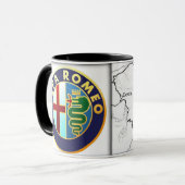 TARGA FLORIO / ALFA ROMEO RACING MUG MOK (Voorkant links)