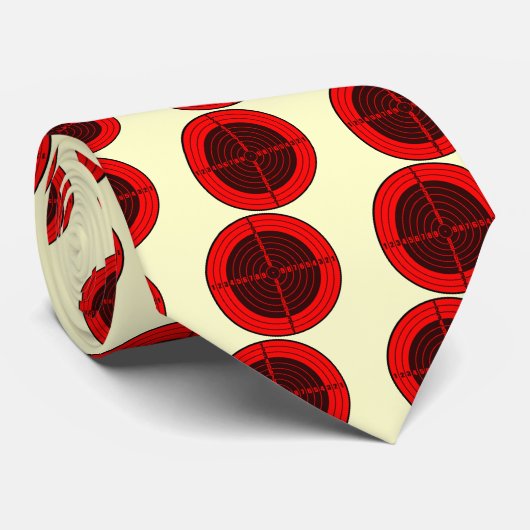 target red stropdas (Opgerold)