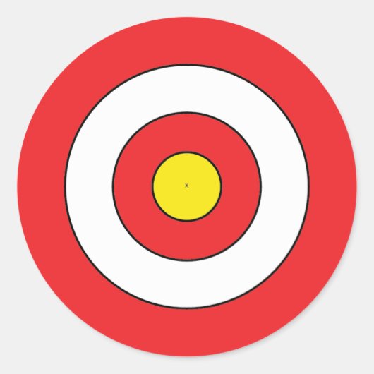 Target Sticker (Voorkant)