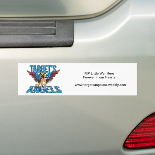 Target's Angels Bumpersticker (Op auto)