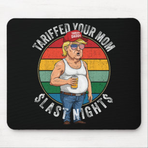 Tarief je moeder retro grappige tarief papa Trump Muismat