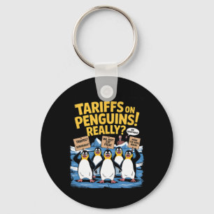 Tarief Pinguïns Flippers Omhoog Heard Island Grapp Sleutelhanger