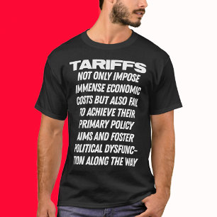 Tarieven bevorderen politieke disfunctie economisc t-shirt