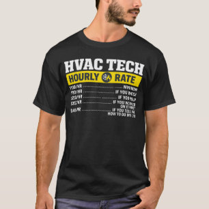 Tarif Horaire Technicien CVC T-Shirt Technicien Cl