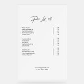 Tarif Modèle, Tarif Petite Entreprise (Recto)