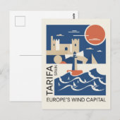 Tarifa Spanje Reizen Briefkaart (Voorkant / Achterkant)