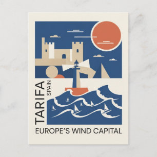Tarifa Spanje Reizen Briefkaart