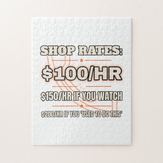 Tarifs d'atelier 100$/H — Puzzle (Vertical)