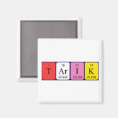 Tarik periodieke table name magnet magneet (Voorkant / Achterkant)