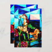 Tarjeta de agradecimiento plana bedankkaart (Voorkant / Achterkant)