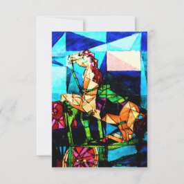 Tarjeta de agradecimiento plana bedankkaart