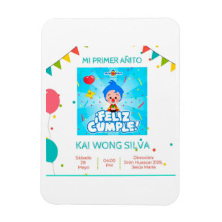 Tarjeta de cumpleaños magneet