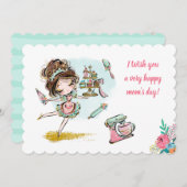 Tarjeta de Felicitación para mamá Kaart (Voorkant / Achterkant)