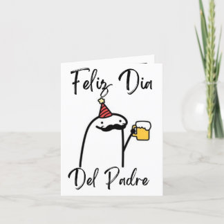 Tarjeta de Feliz Dia Del Padre Bedankkaart