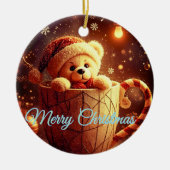 Tarjeta de Navidad Keramisch Ornament (Voorkant)