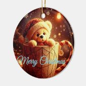 Tarjeta de Navidad Keramisch Ornament (Links)