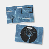 Tarjeta de presentacion [Oogcreatief] Badge (Voor- en achterkant)