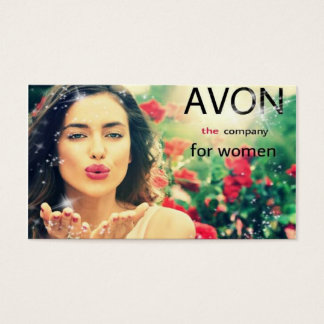 Tarjeta de visita, AVON. Visitekaartjes