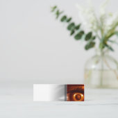 Tarjeta de visita mini visitekaartje (Staand voorkant)