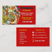 Tarjeta de visita visitekaartje (Voorkant / Achterkant)