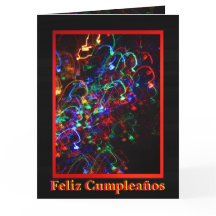 Tarjeta - Feliz Cumpleaños - Todas Luces en Kleur