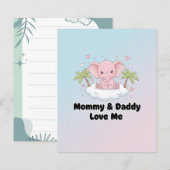 Tarjeta impresa a doble cara con diseño personaliz (Voorkant / Achterkant)