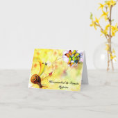 Tarjeta Kaart (Gele Bloem)