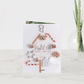 Tarjeta Navidad Feestdagen Kaart (Achterkant)