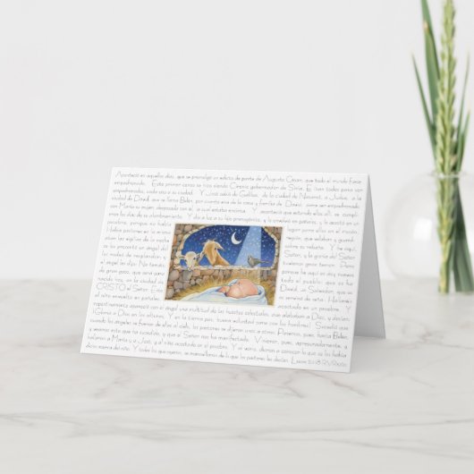 Tarjeta Navideña Feestdagen Kaart (Voorkant)