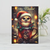 Tarjeta Navideña  Feestdagenkaart (Staand voorkant)