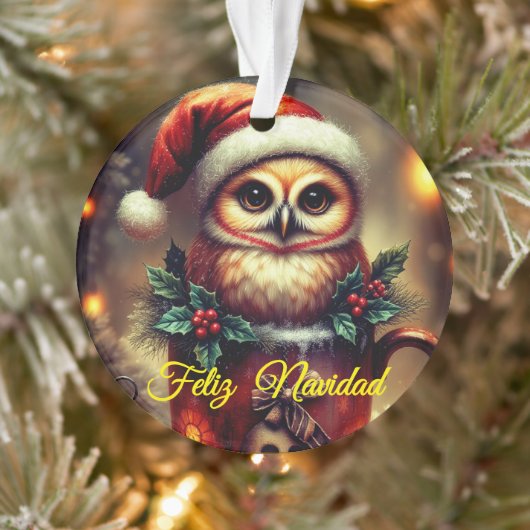 Tarjeta Navideña Ornament (Boom)