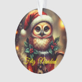 Tarjeta Navideña Ornament (voorkant)